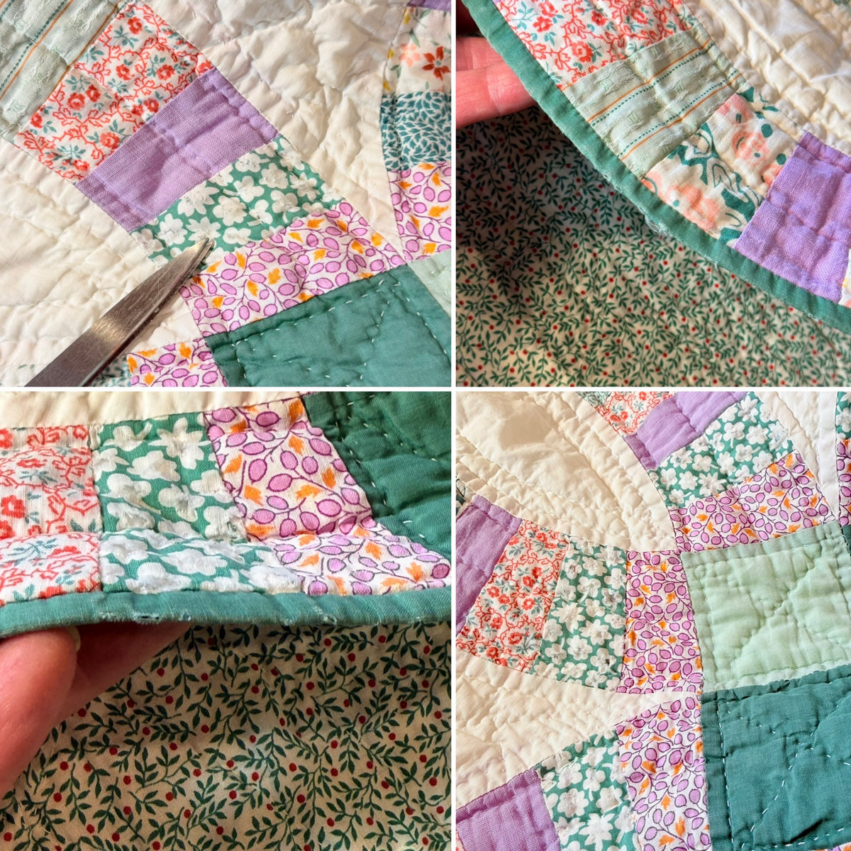 Double Wedding Ring Quilt