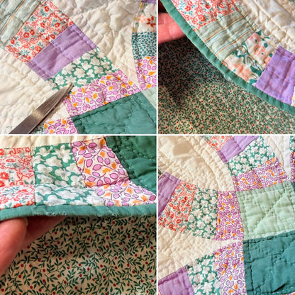 Double Wedding Ring Quilt