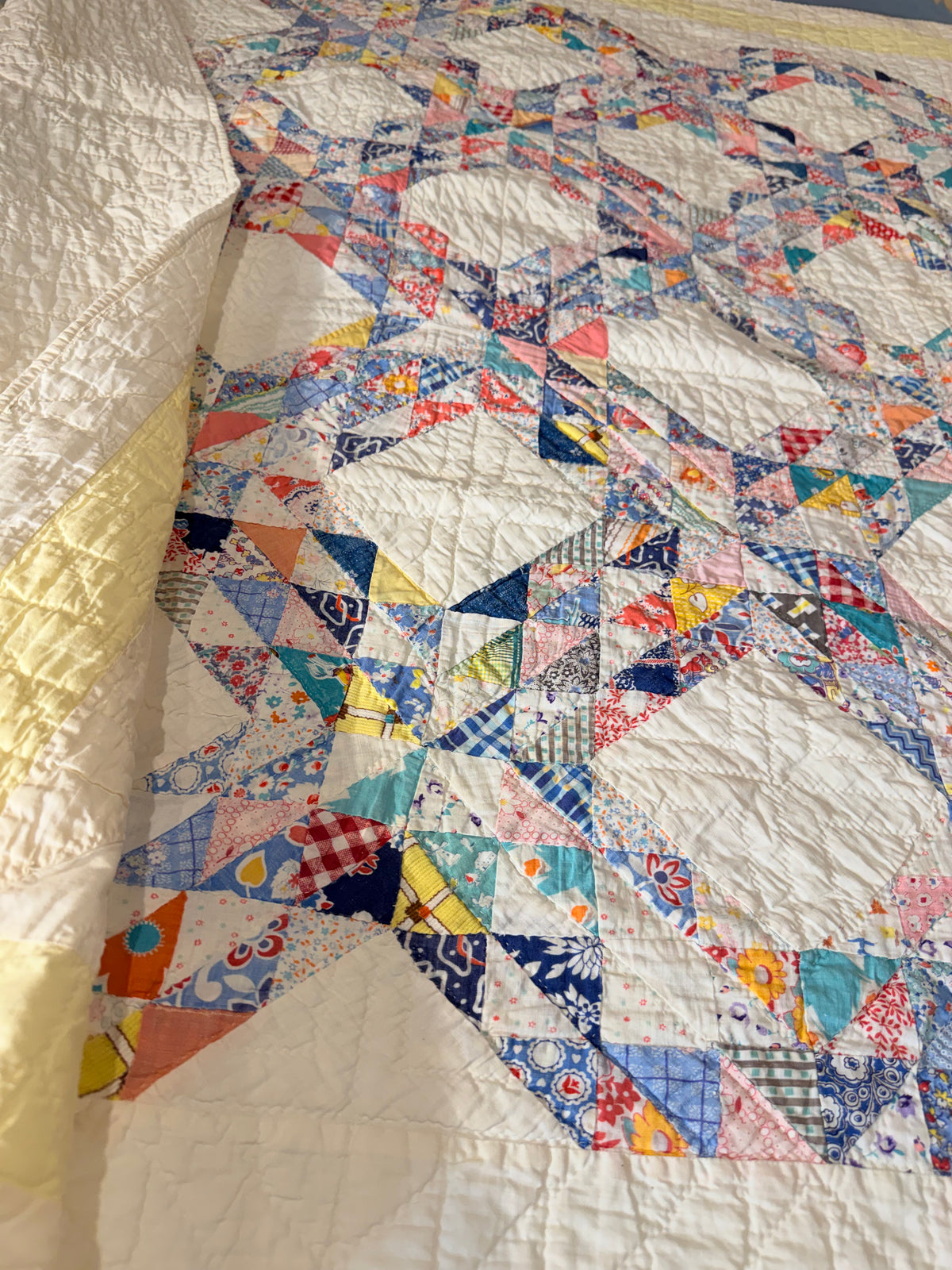 Darling Ocean Waves Smaller Quilt