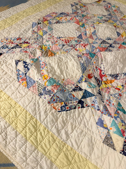 Darling Ocean Waves Smaller Quilt