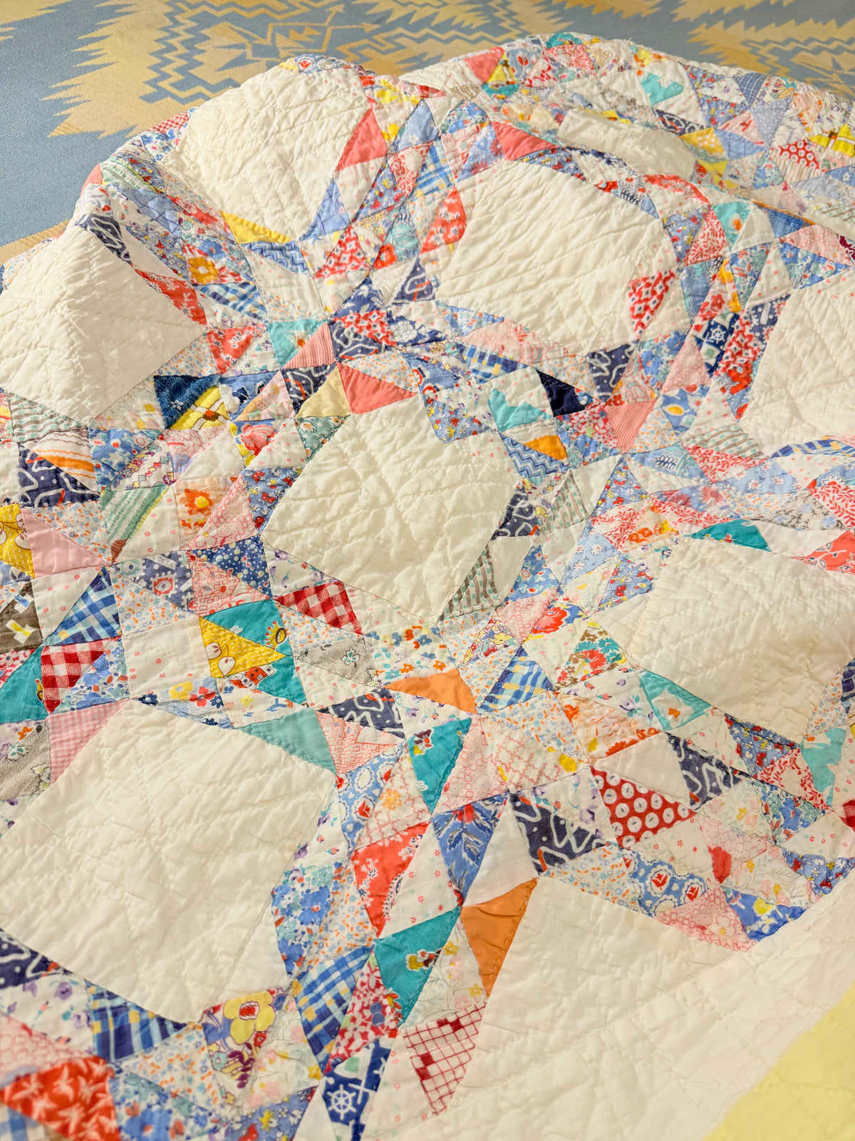 Darling Ocean Waves Smaller Quilt