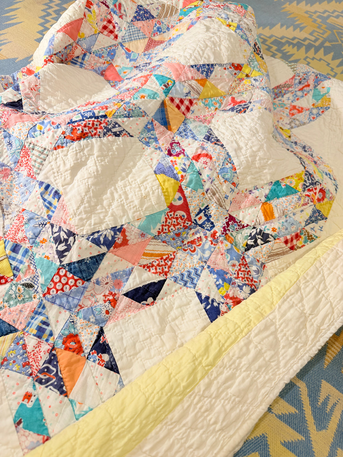 Darling Ocean Waves Smaller Quilt