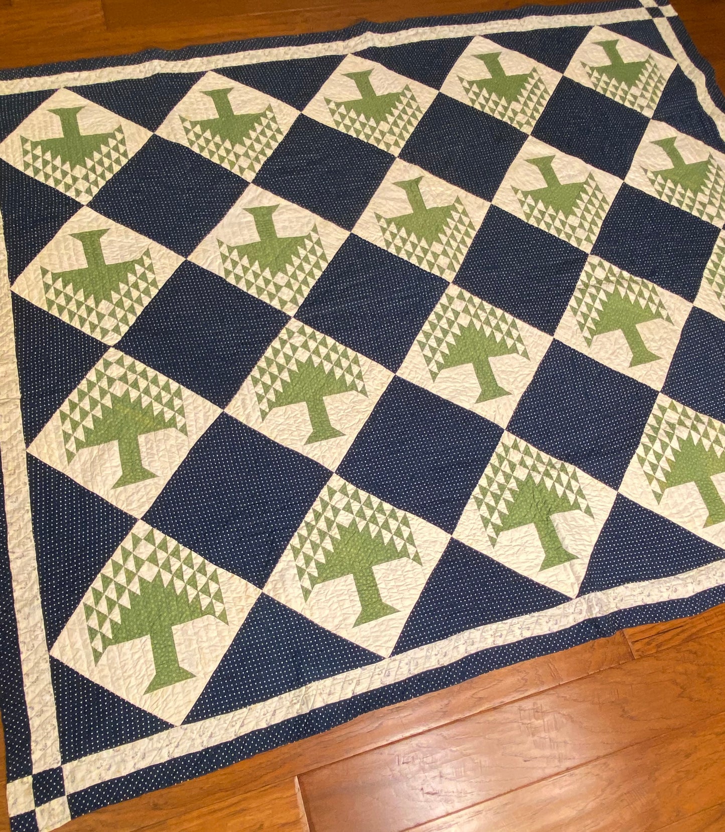 Pine Tree/Tree of Life Quilt