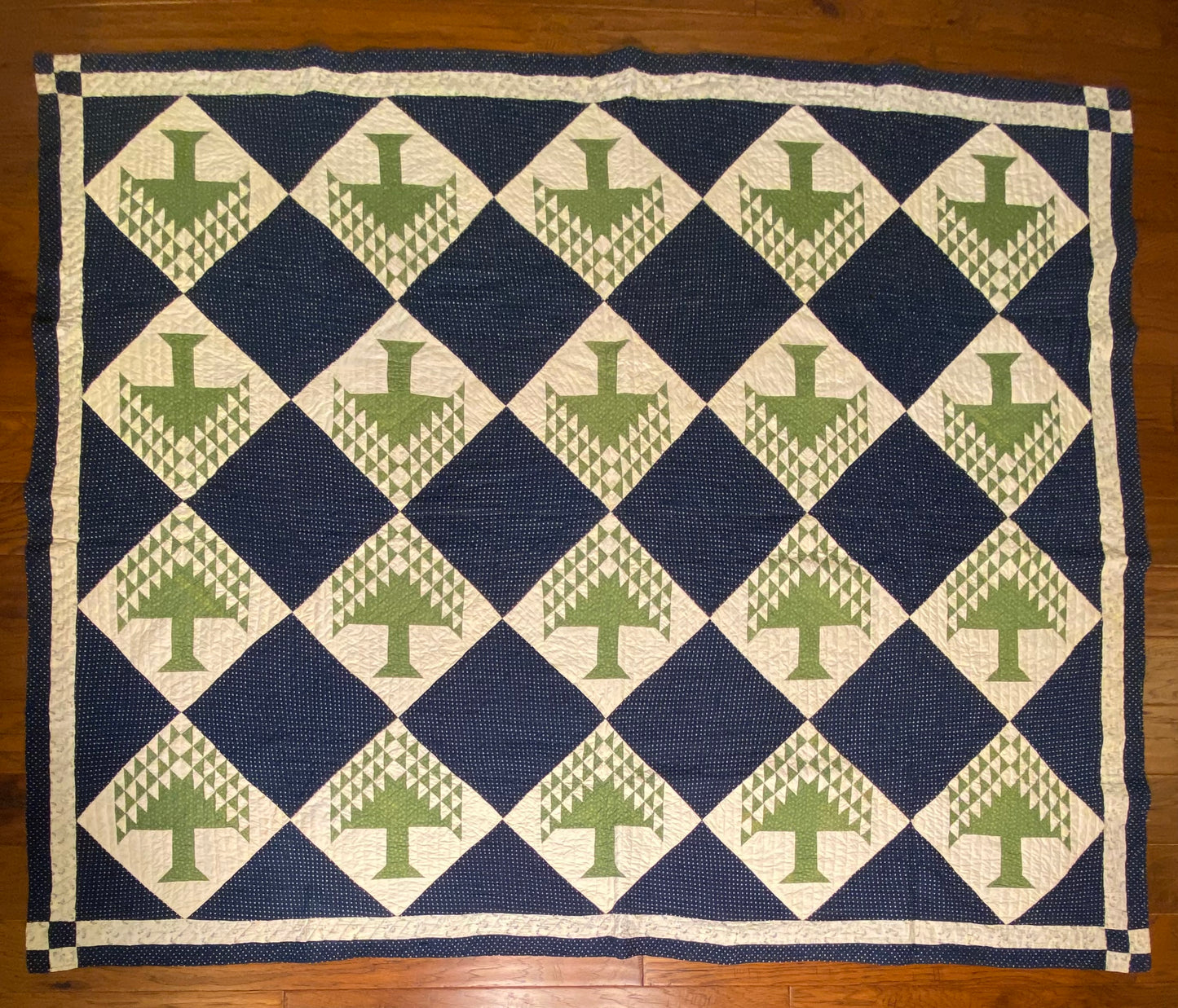 Pine Tree/Tree of Life Quilt