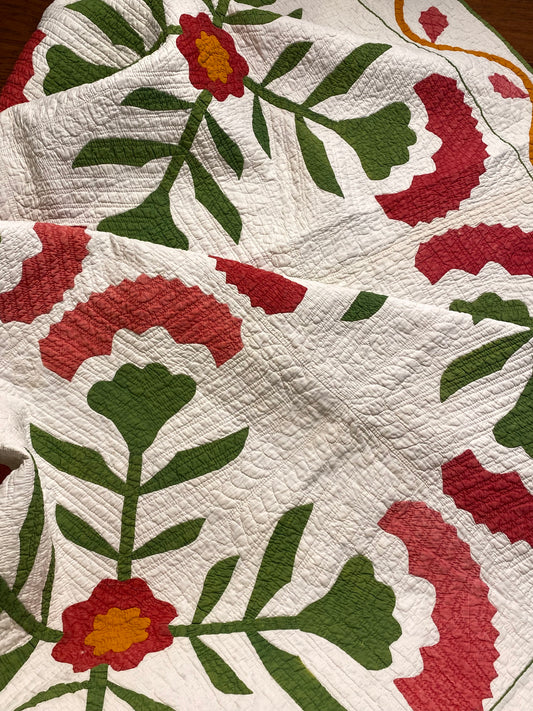 4 Block Coxcomb Quilt