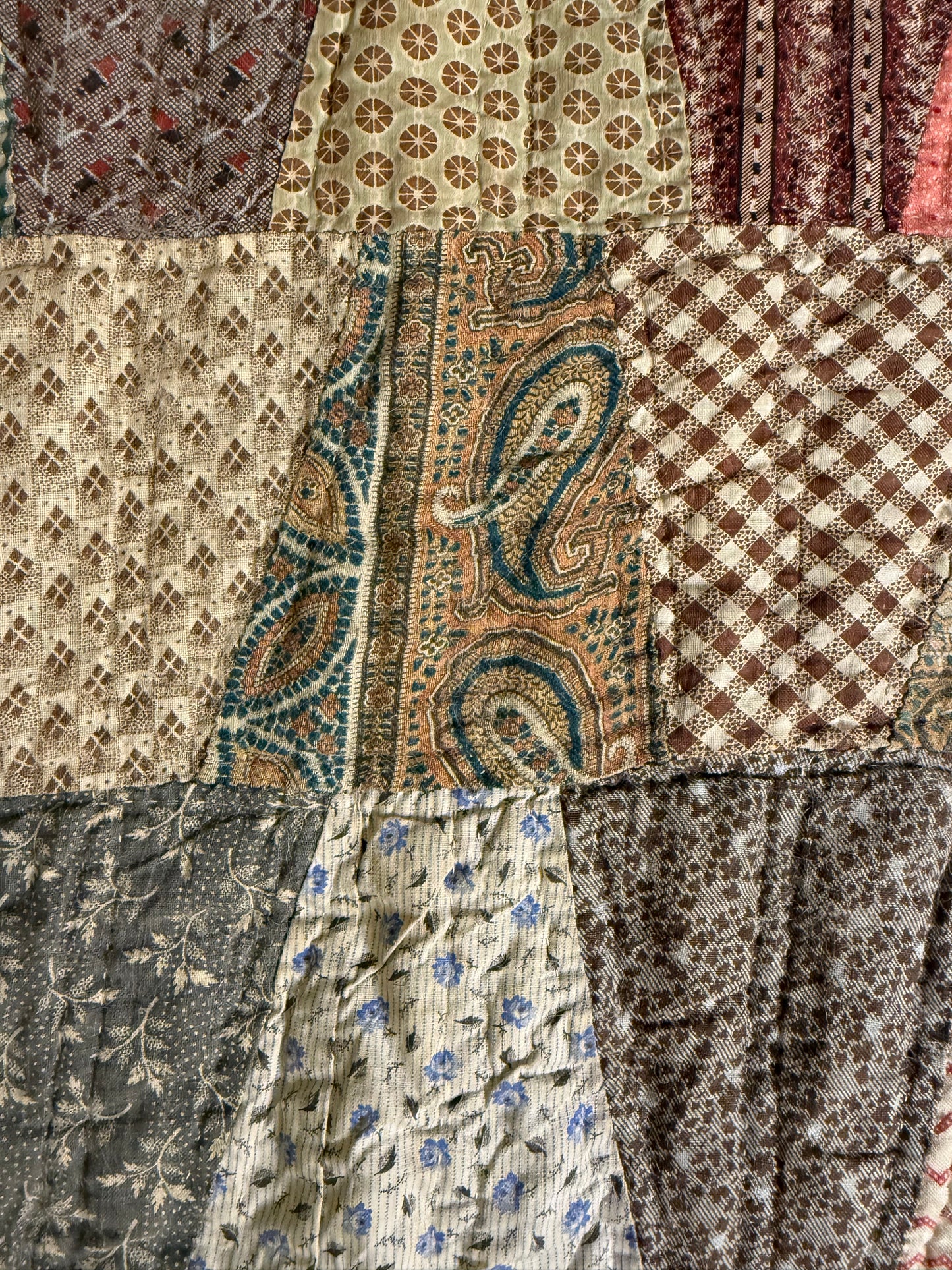 Tumbling Blocks One Patch Quilt