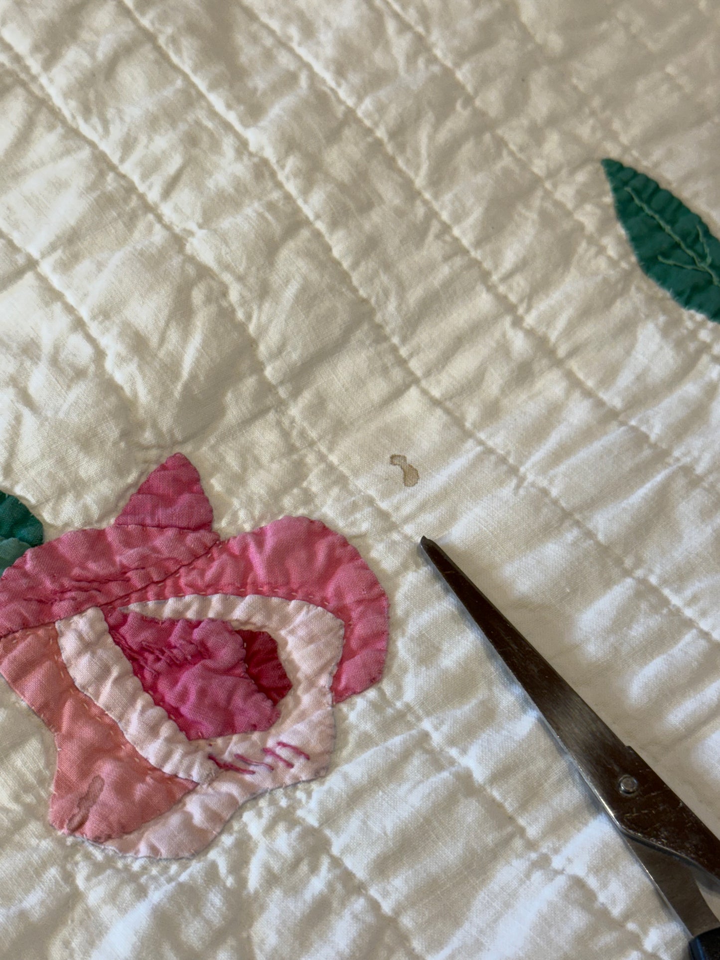 The Graceful Rose Applique Quilt