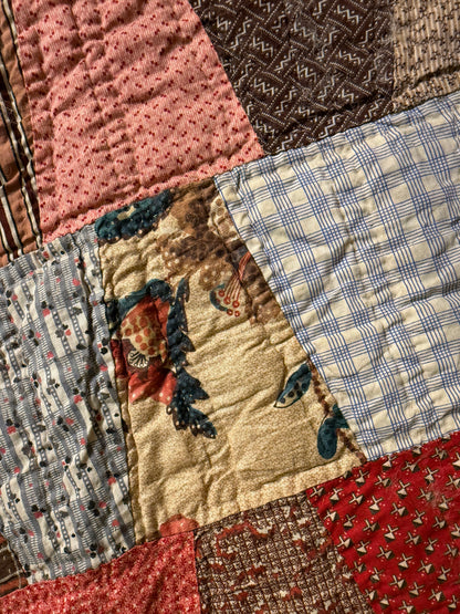 Tumbling Blocks One Patch Quilt