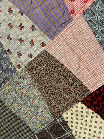Tumbling Blocks One Patch Quilt