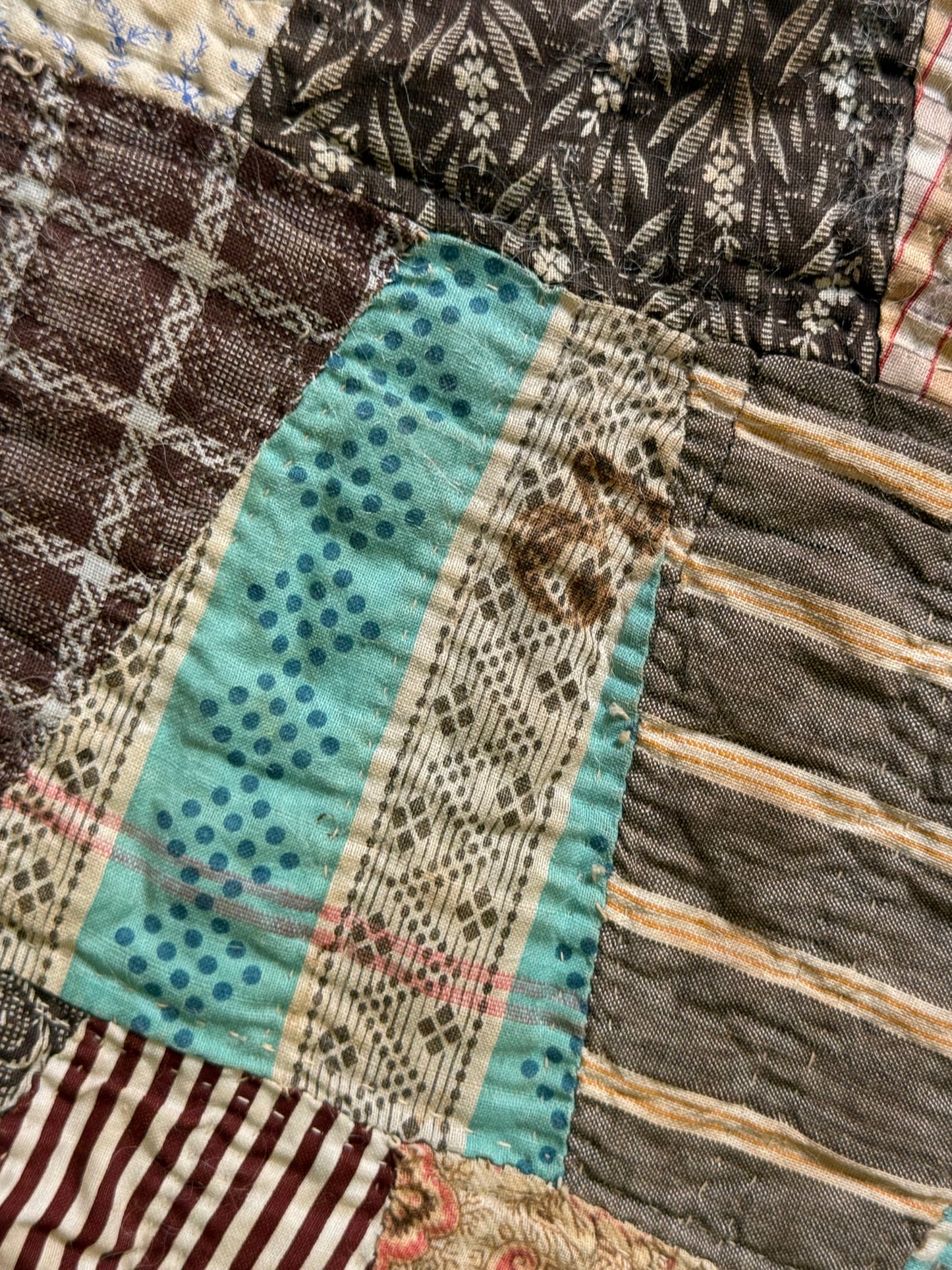 Tumbling Blocks One Patch Quilt
