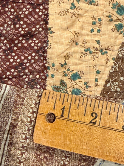Tumbling Blocks One Patch Quilt