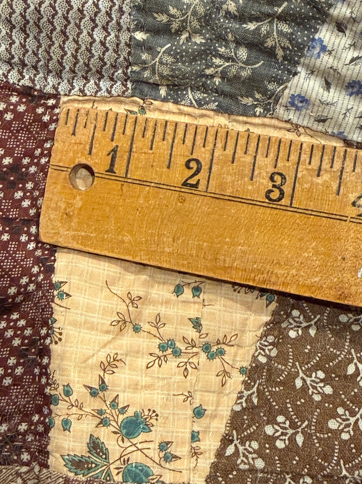 Tumbling Blocks One Patch Quilt