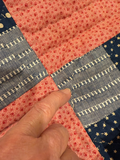 4 Patch On Point Quilt