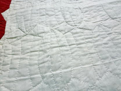1893 Lovers Link Quilt - Signed and Dated