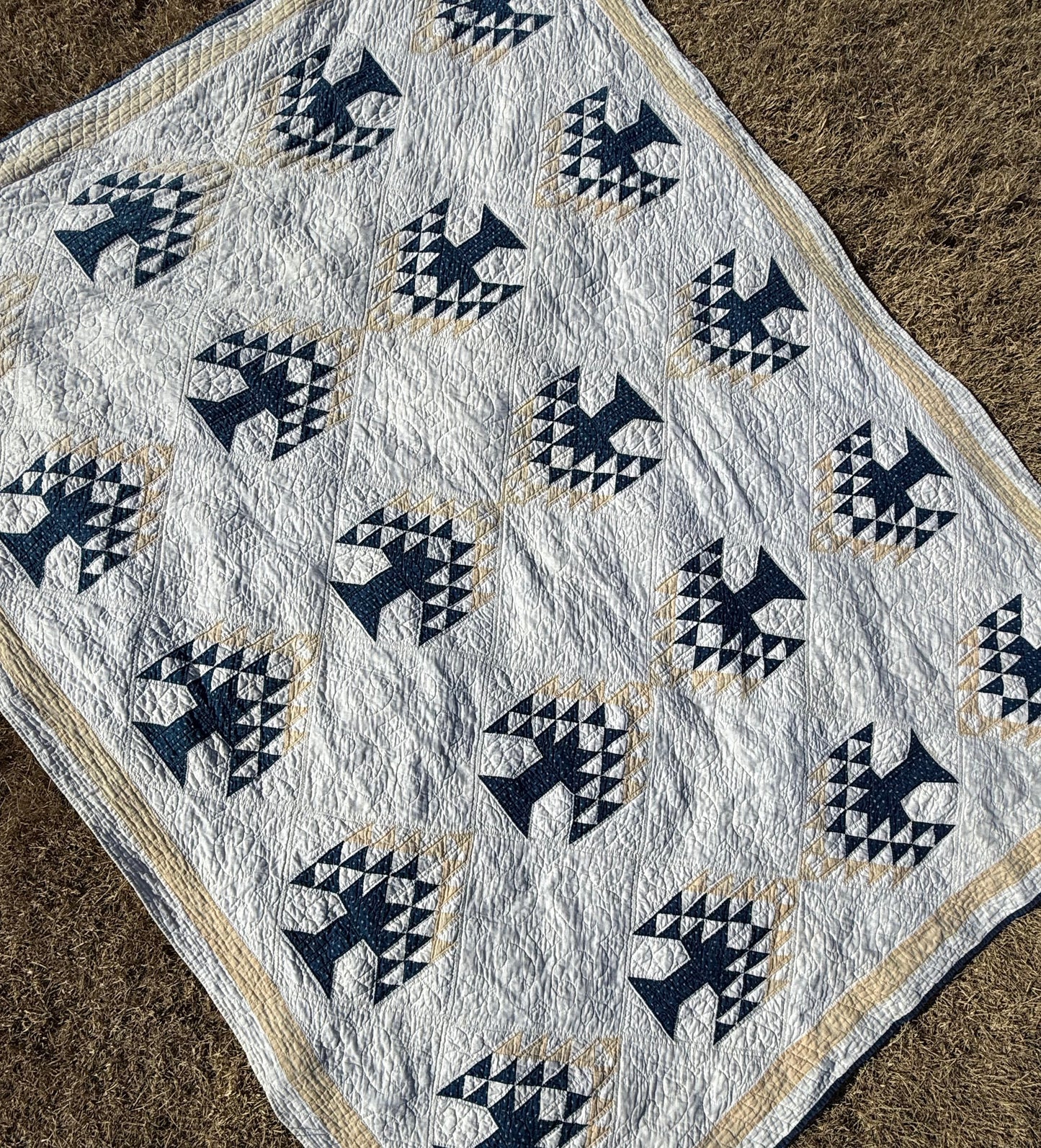 Tree of Life Antique Quilt