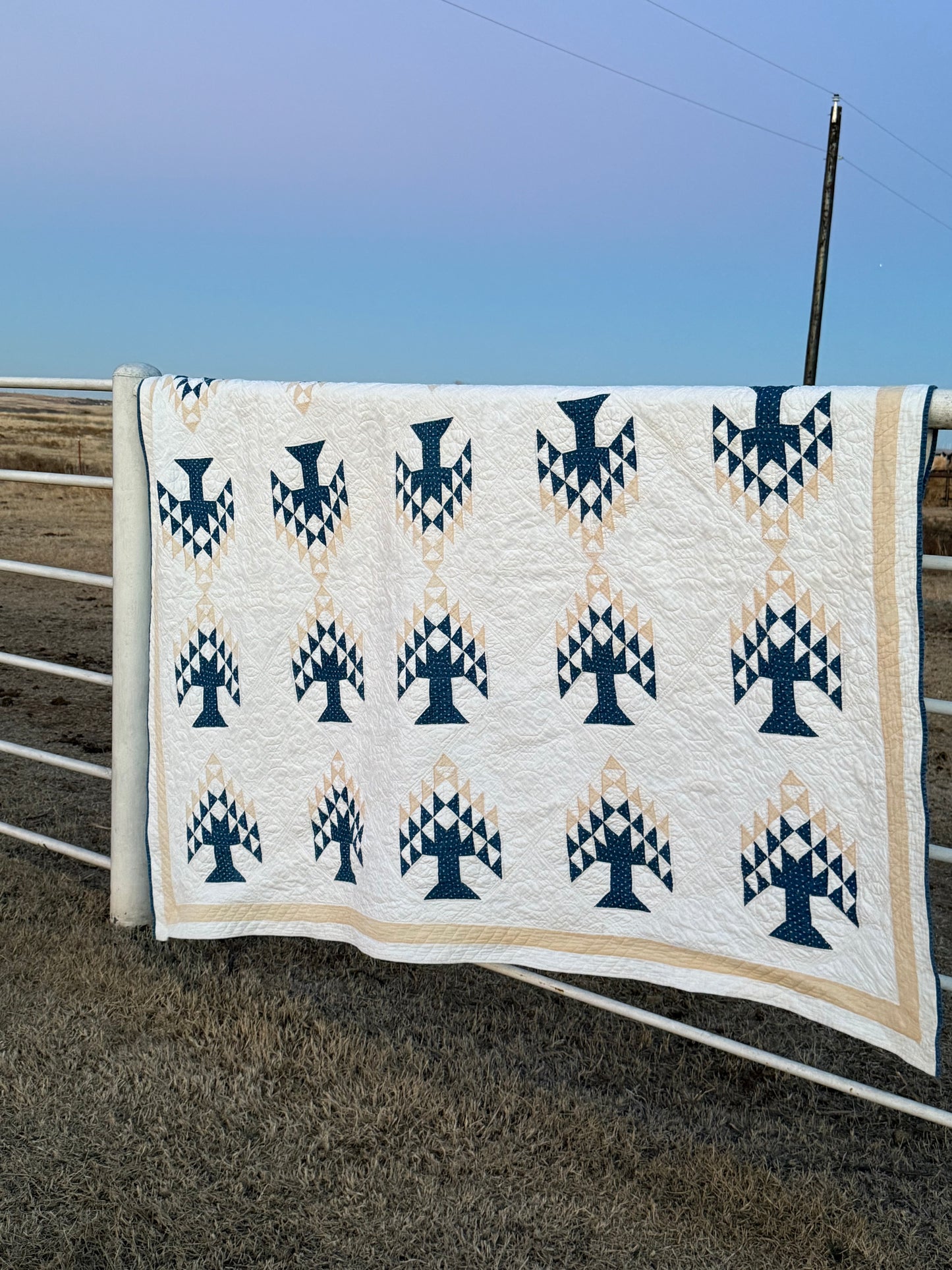 Tree of Life Antique Quilt