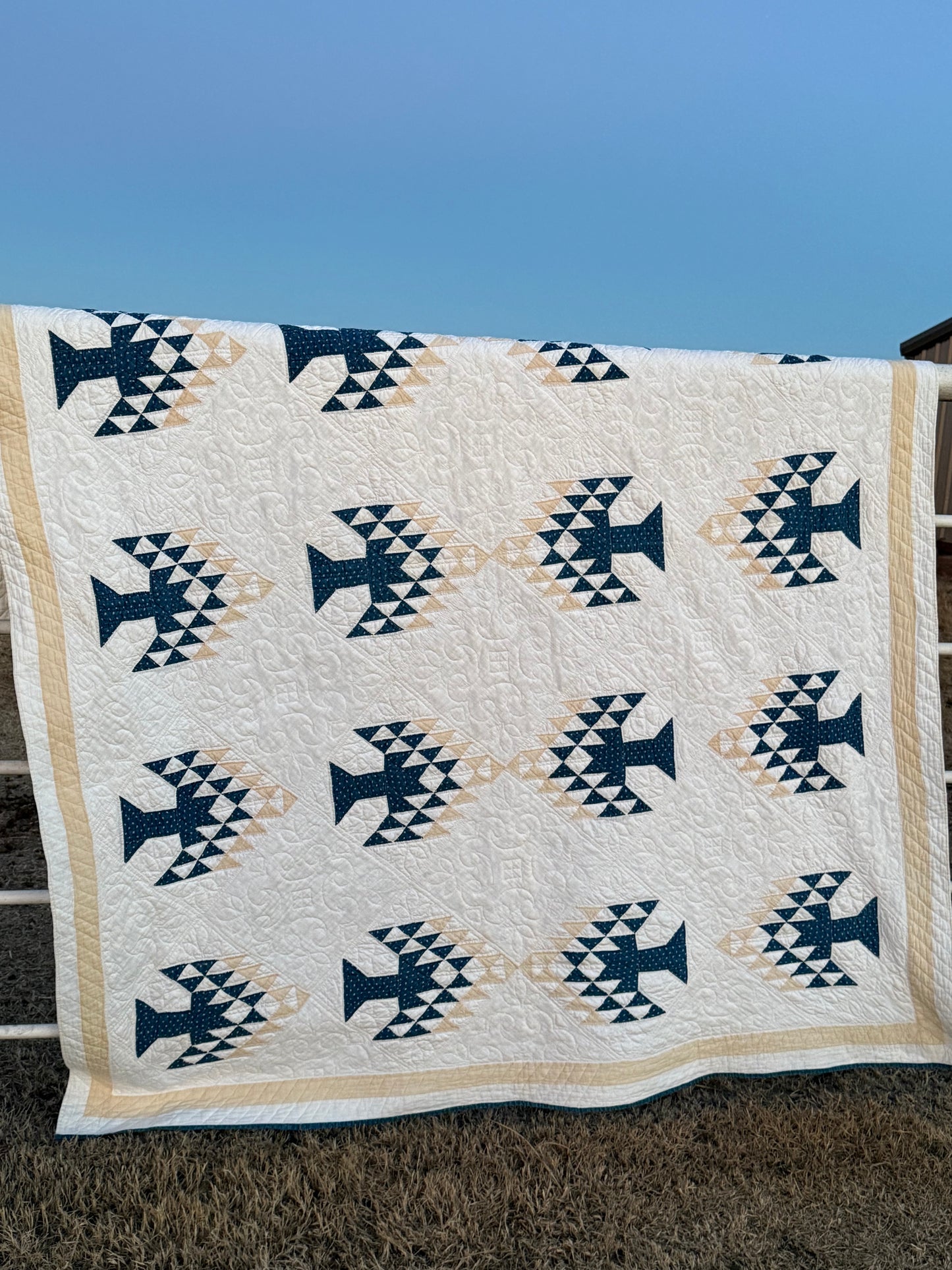 Tree of Life Antique Quilt