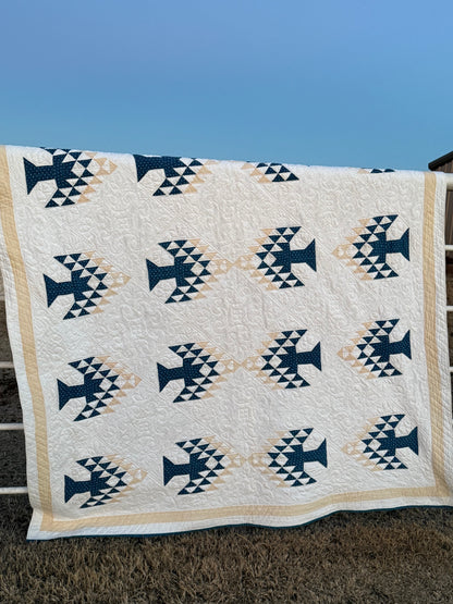 Tree of Life Antique Quilt