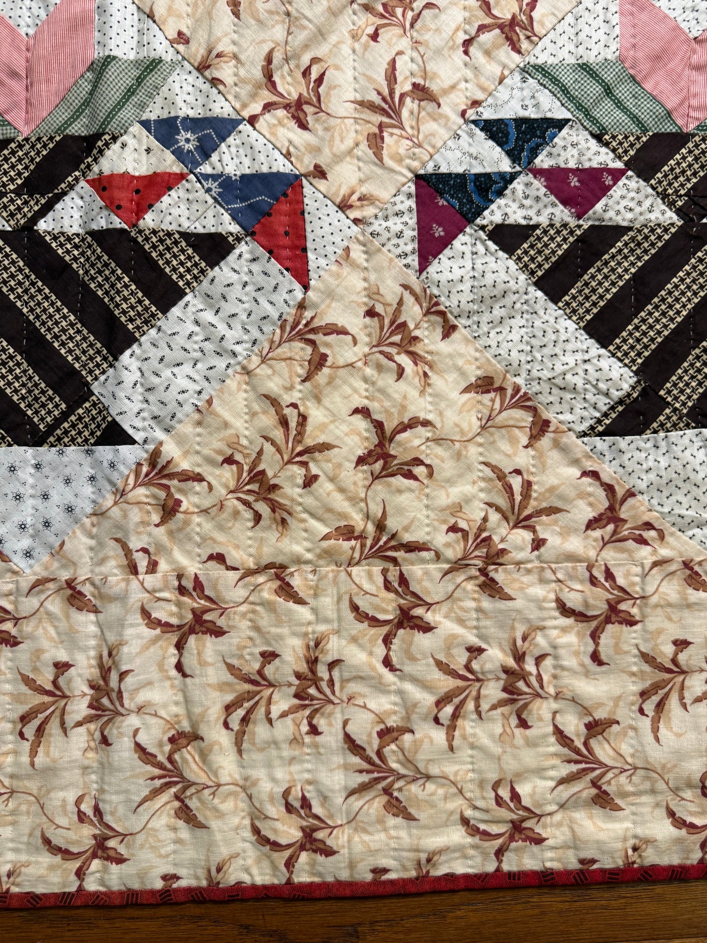 Unique Tulip Basket Quilt