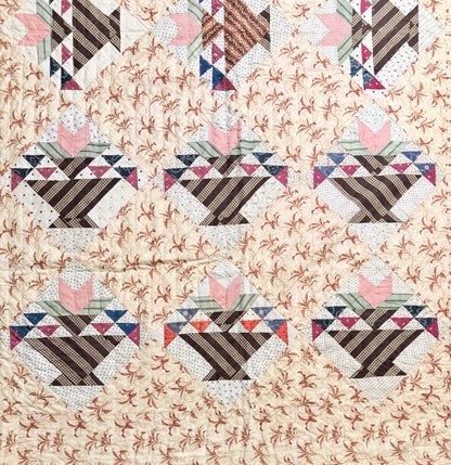 Unique Tulip Basket Quilt