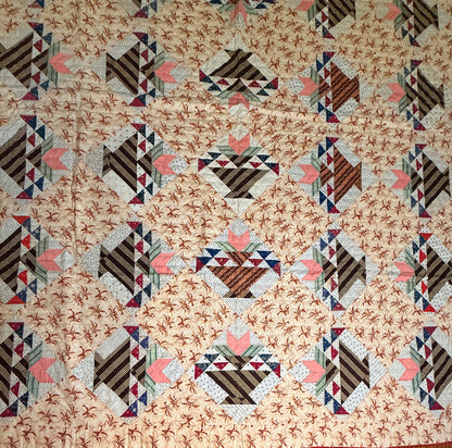 Unique Tulip Basket Quilt