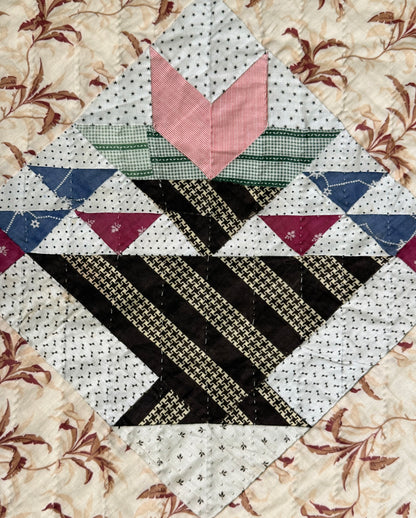 Unique Tulip Basket Quilt