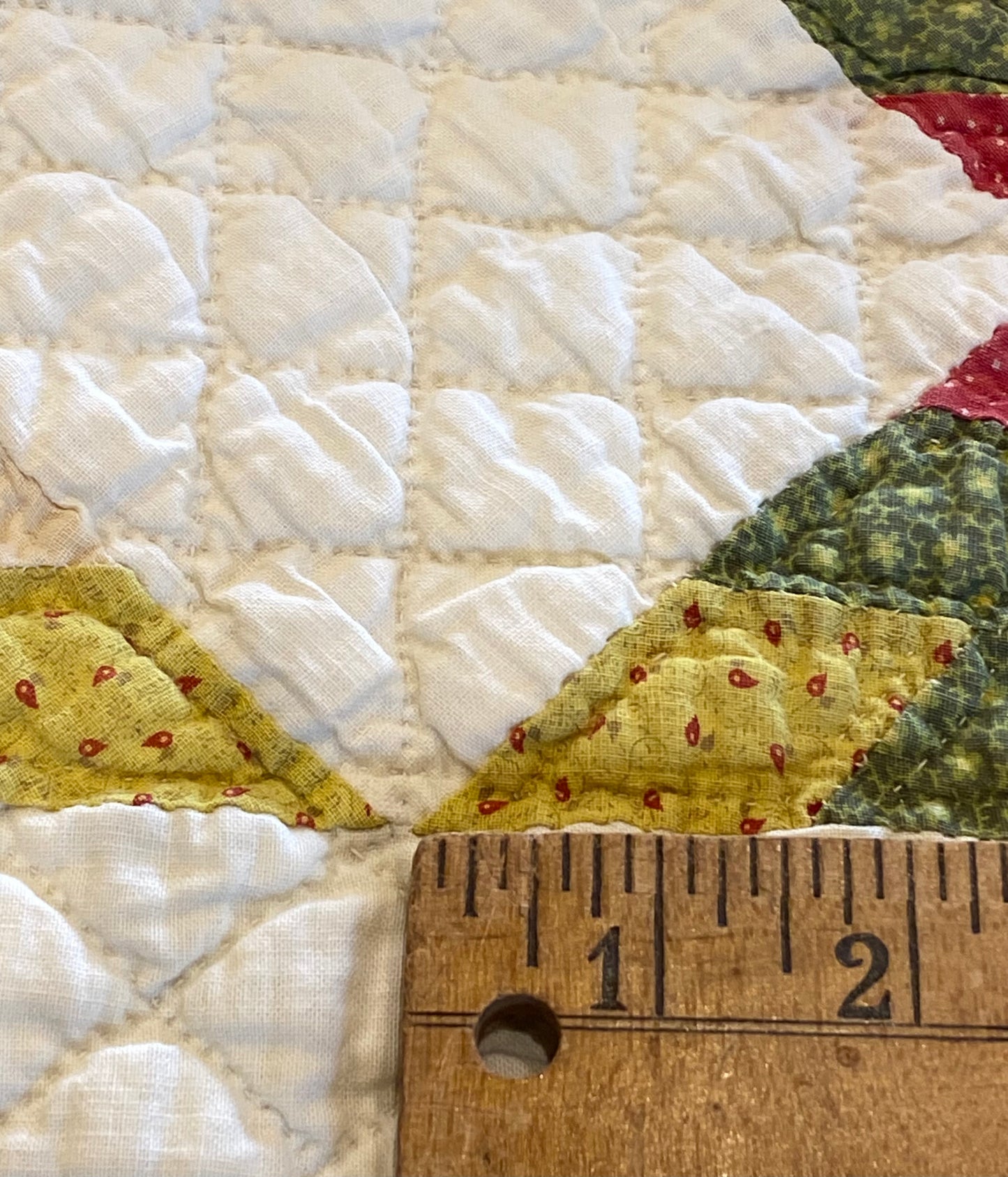 Touching Star in a Star Quilt SOLD