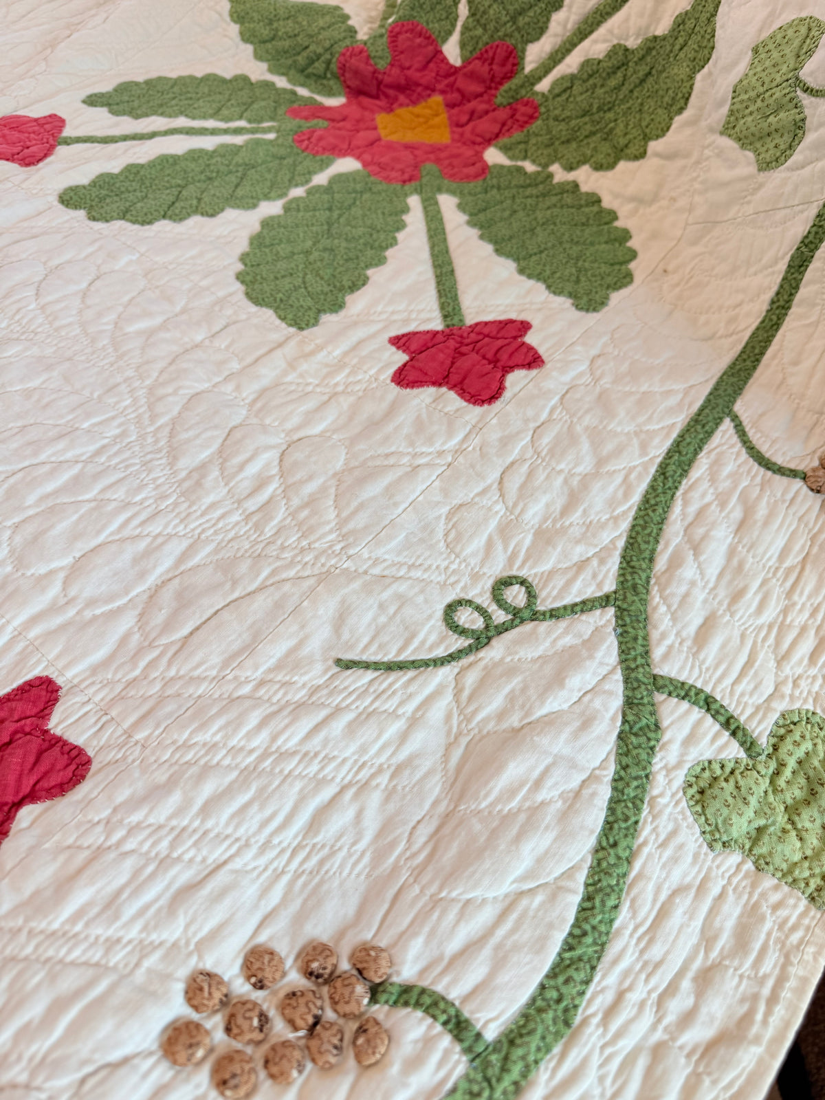 Virginia Rose Appliqué Quilt