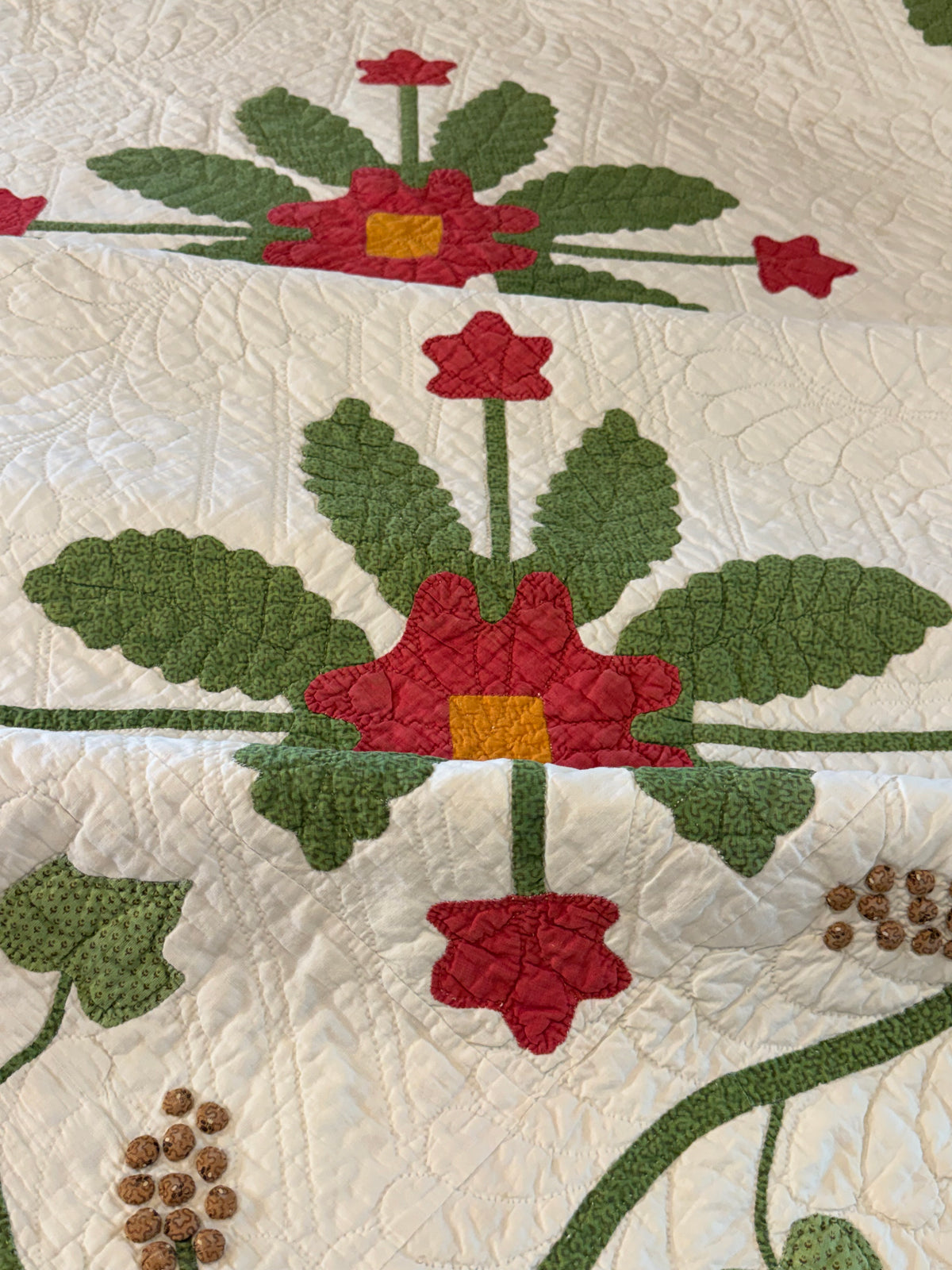 Virginia Rose Appliqué Quilt