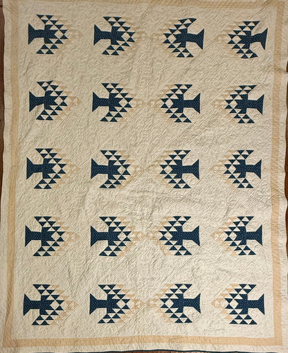 Tree of Life Antique Quilt