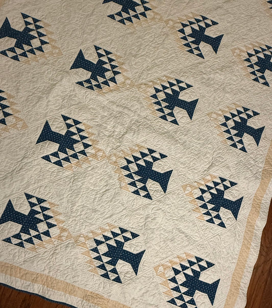 Tree of Life Antique Quilt