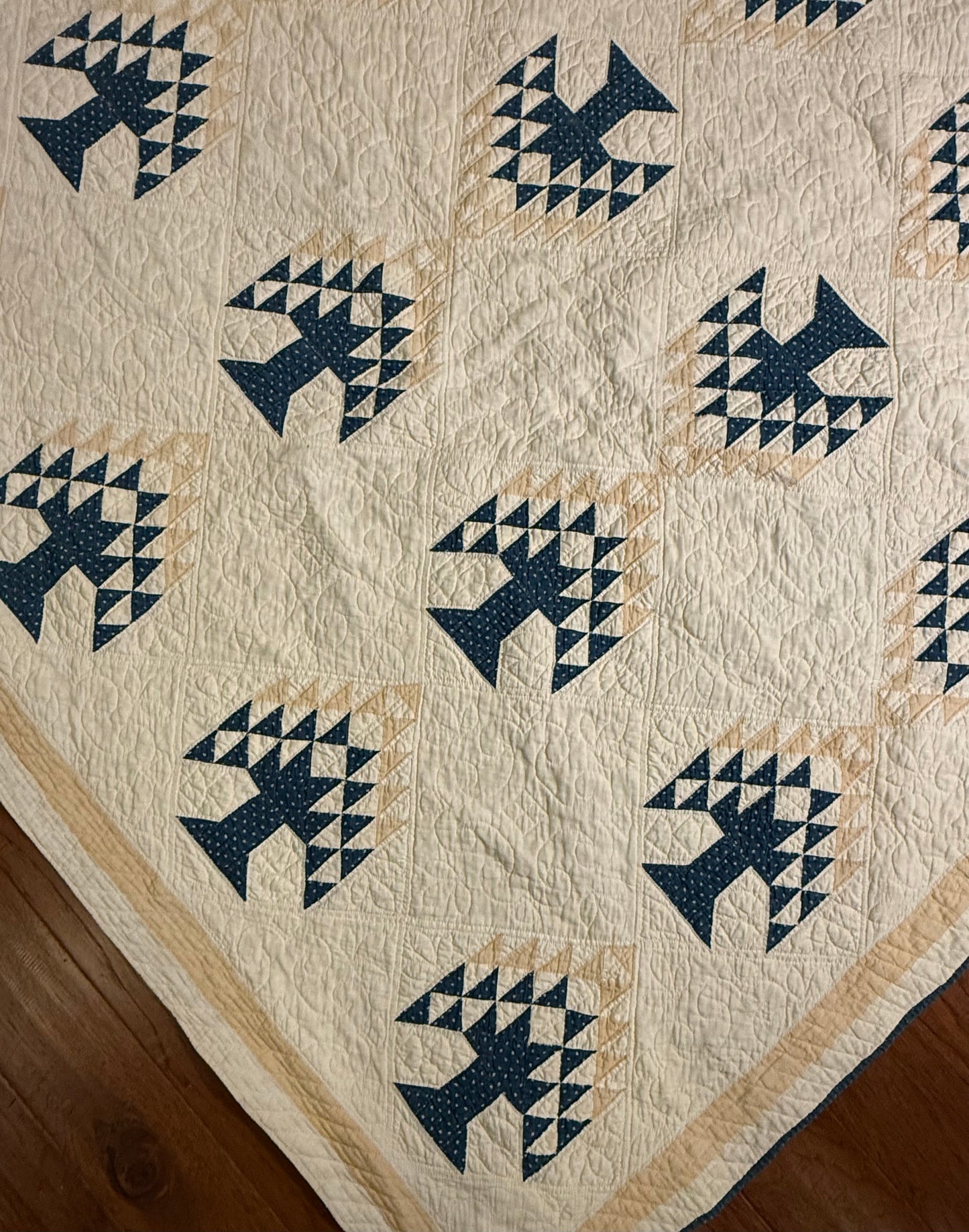 Tree of Life Antique Quilt