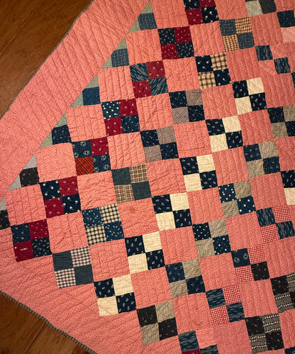 4 Patch On Point Quilt