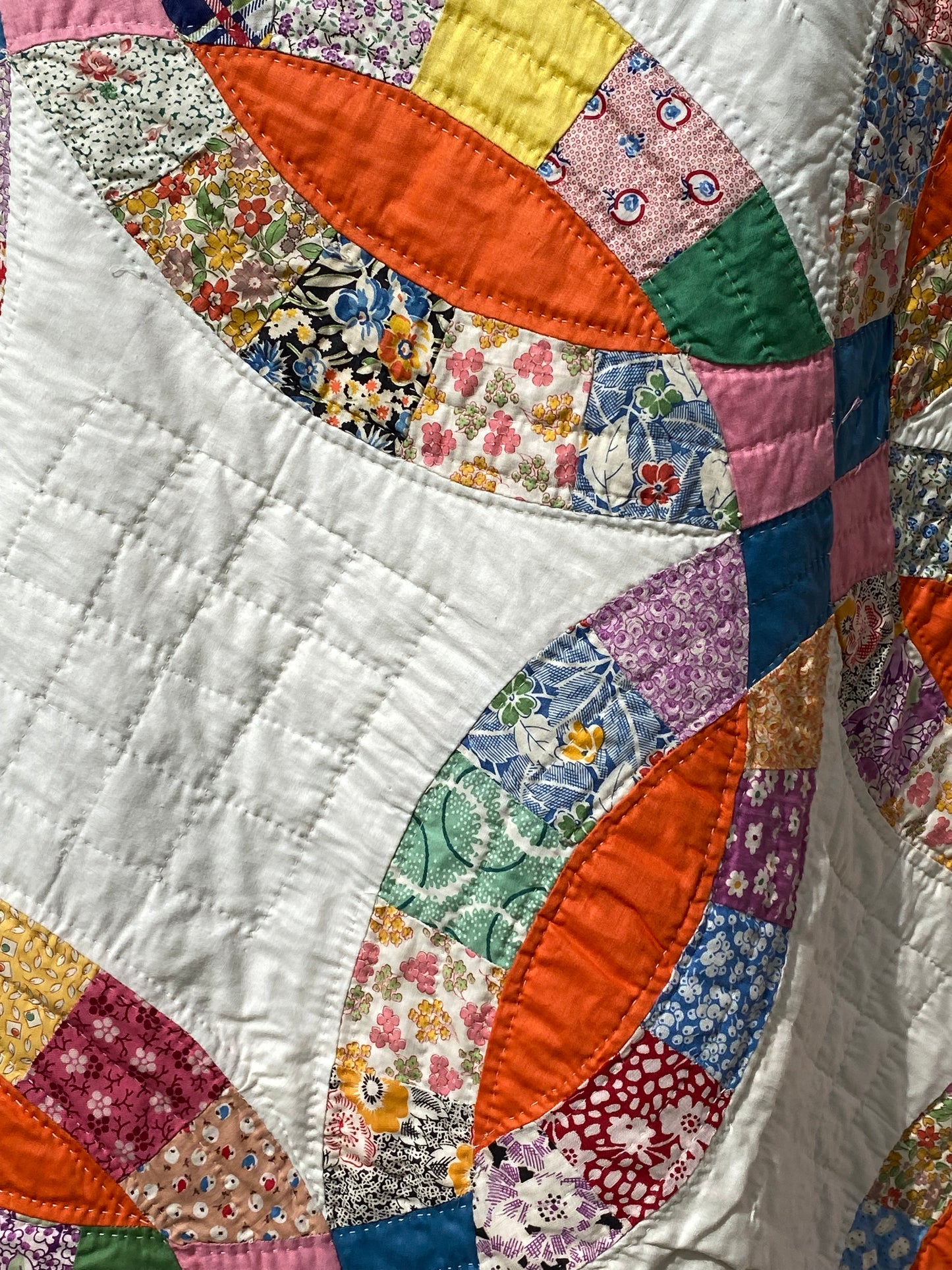 Double Wedding Ring Quilt