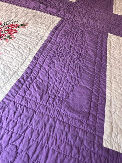 Months and Flowers of the Year Quilt