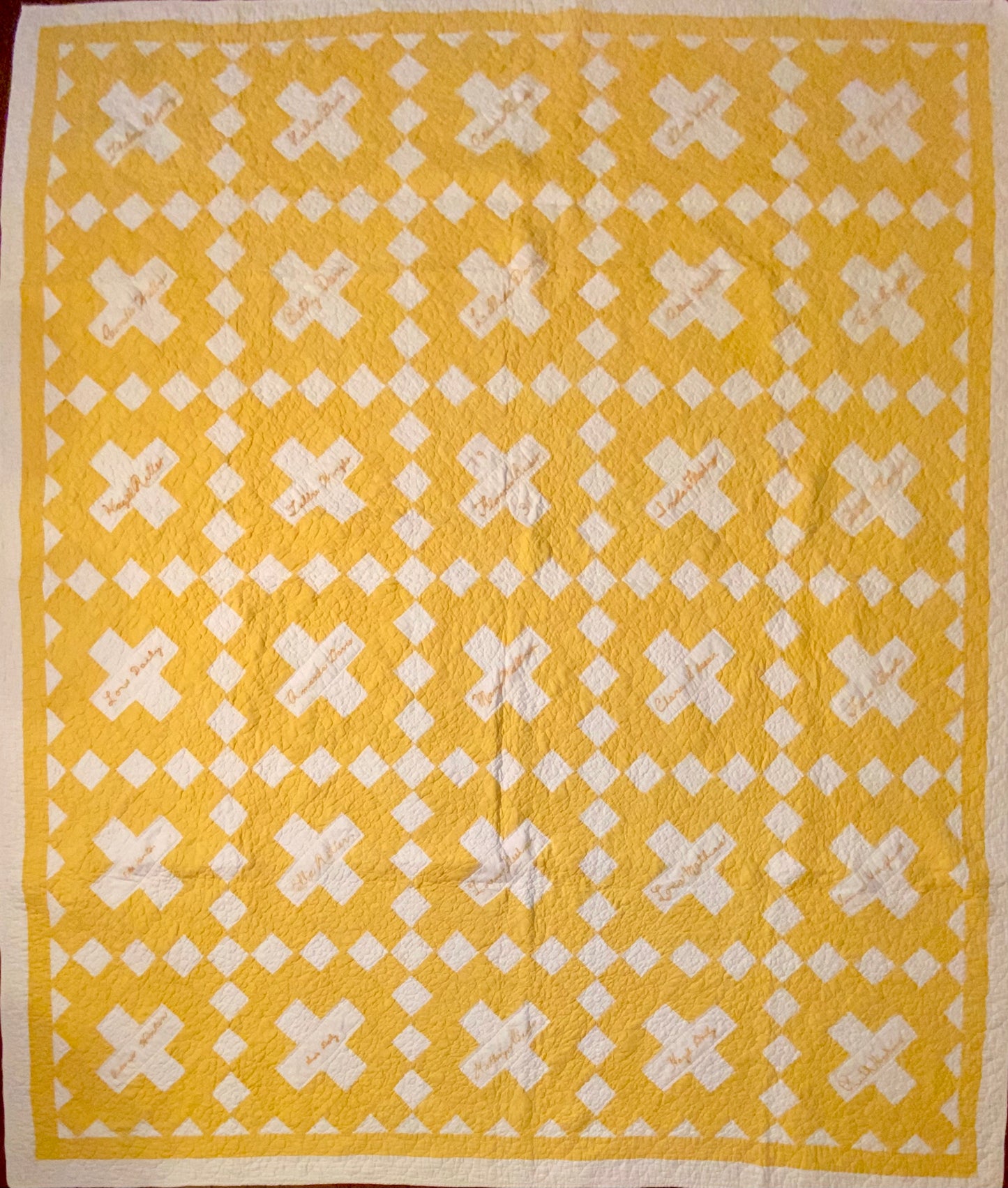 Dated 1931 Friendship Album Quilt