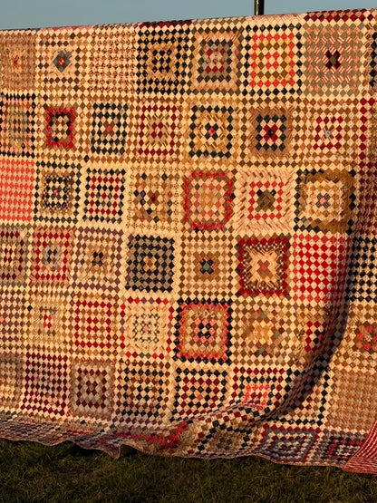 Amazing 9040 plus Blocks, One Patch 3/4 Inch Blocks Patchwork Quilt