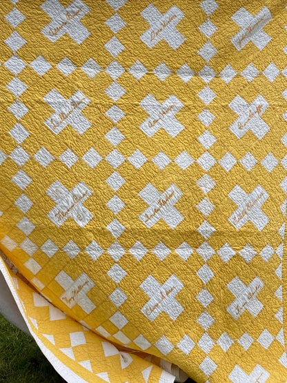 Dated 1931 Friendship Album Quilt