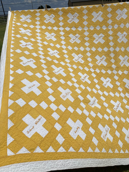 Dated 1931 Friendship Album Quilt