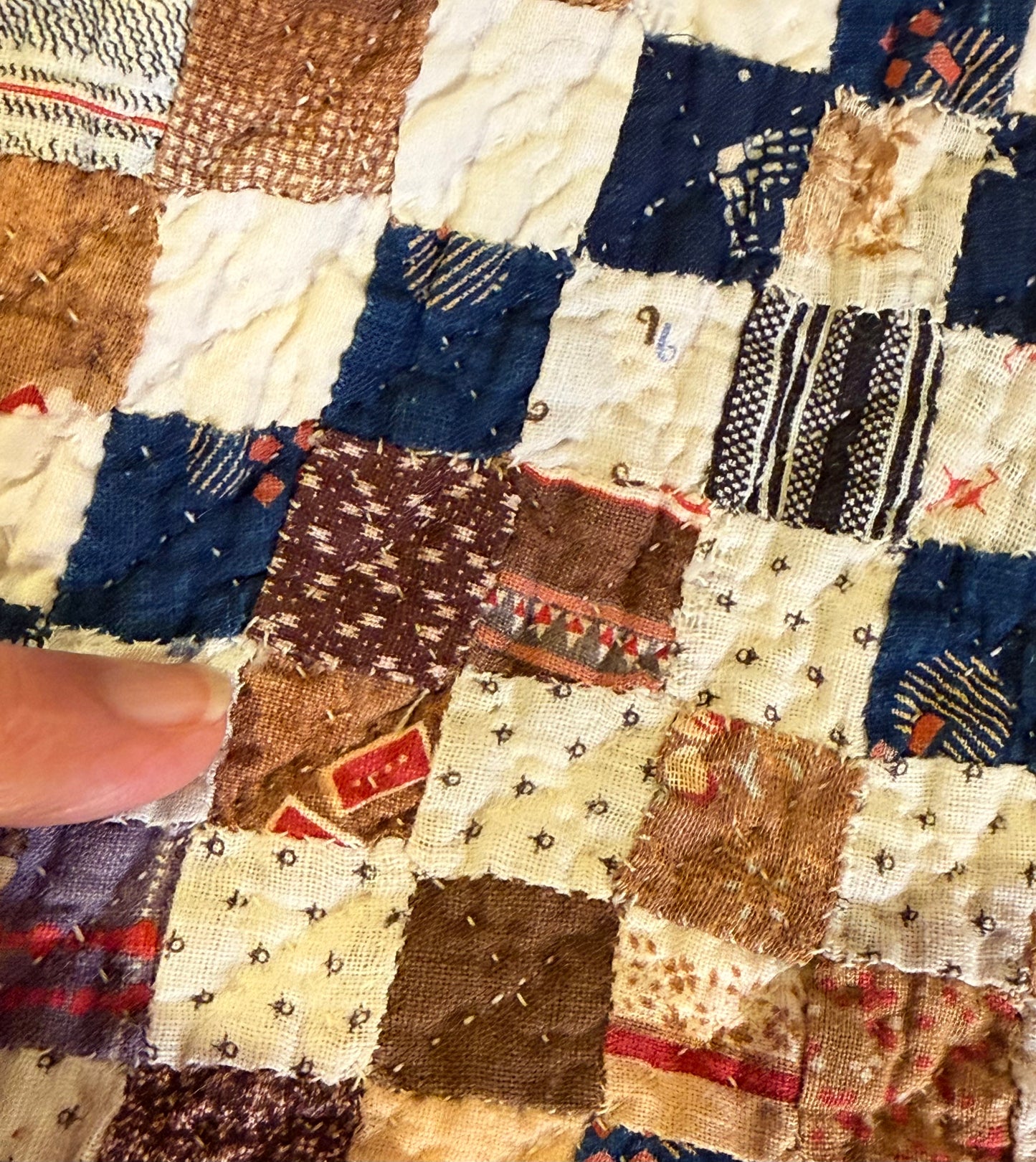 Amazing 9040 plus Blocks, One Patch 3/4 Inch Blocks Patchwork Quilt