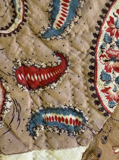 A Standout Chintz Octagons Quilt with Border