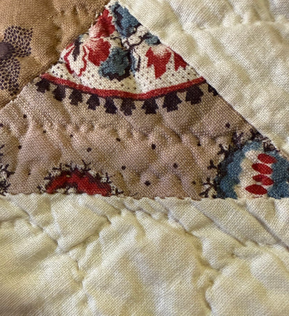 A Standout Chintz Octagons Quilt with Border