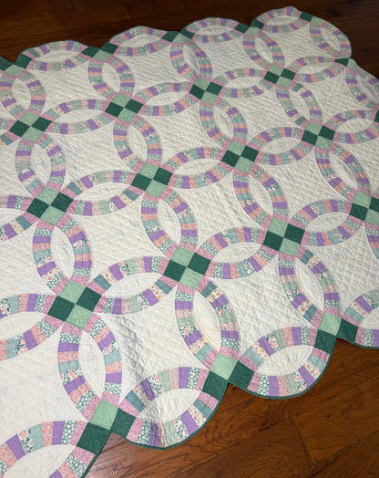 Double Wedding Ring Quilt