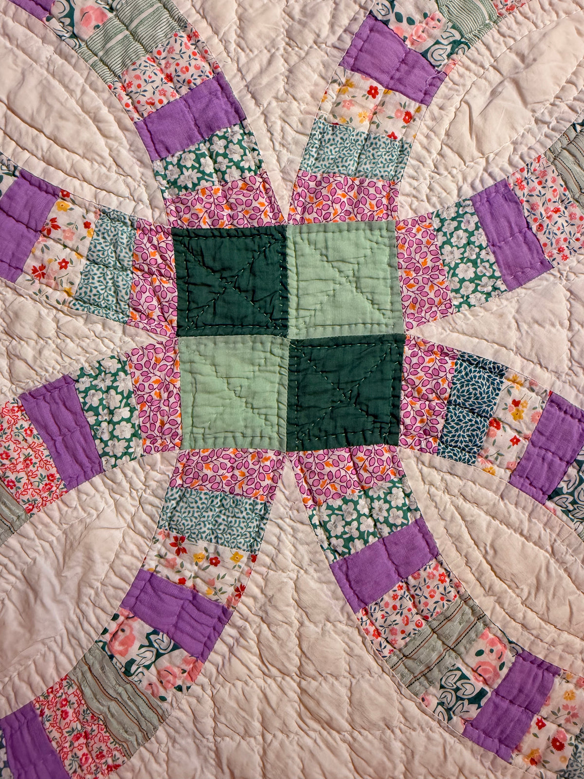 Double Wedding Ring Quilt