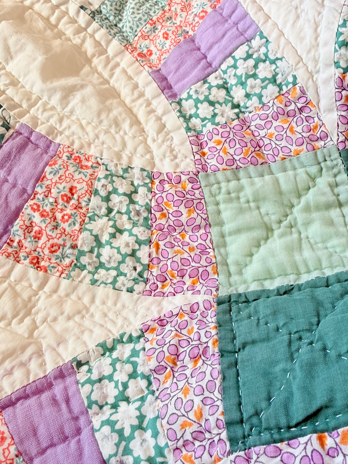 Double Wedding Ring Quilt