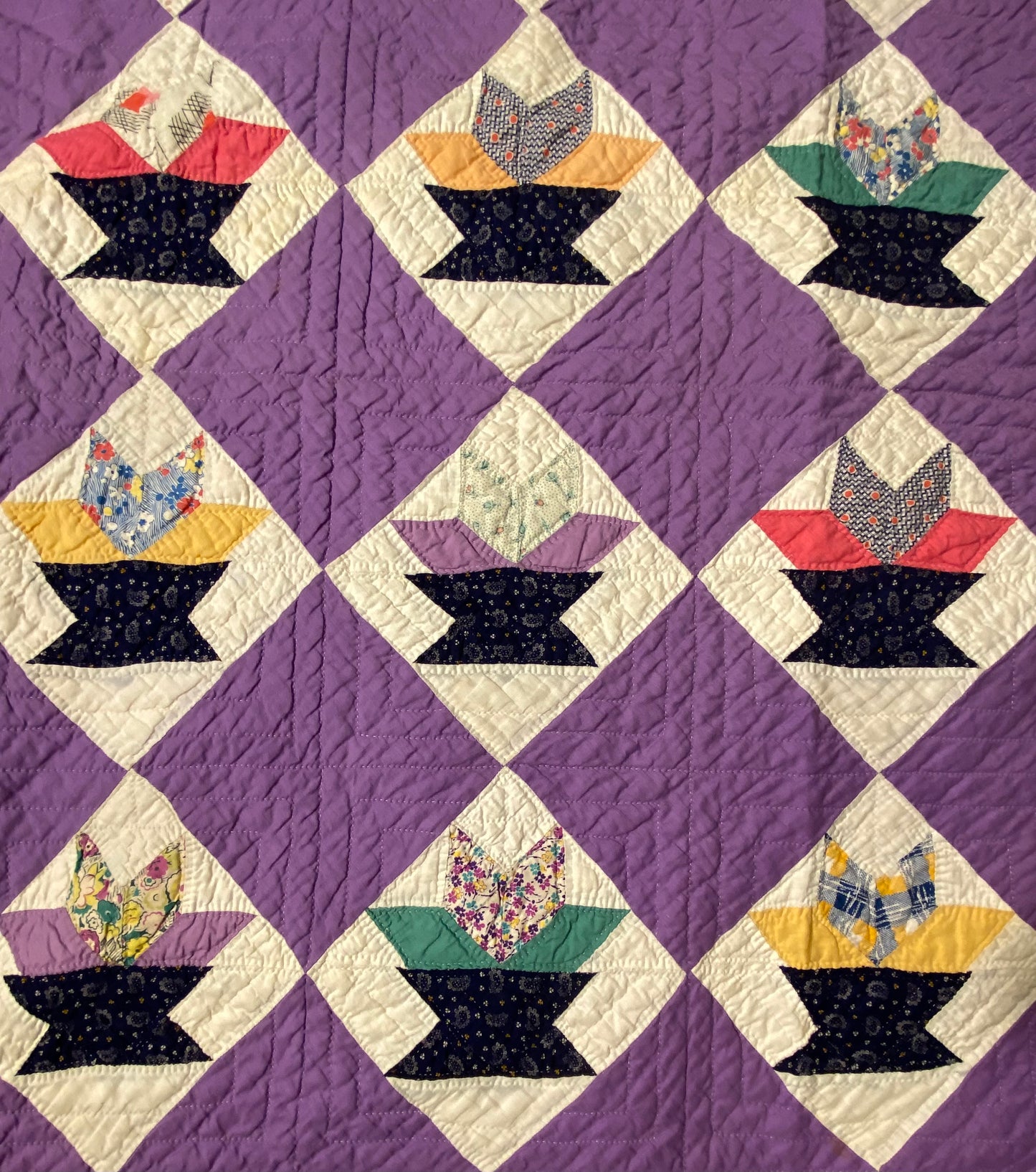 Cactus Basket Quilt