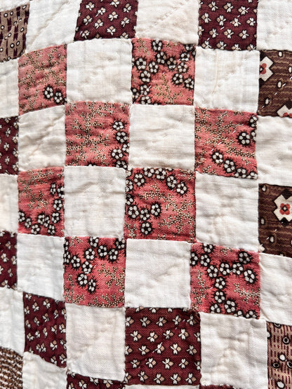 Early Postage  Stamp One Patch Quilt