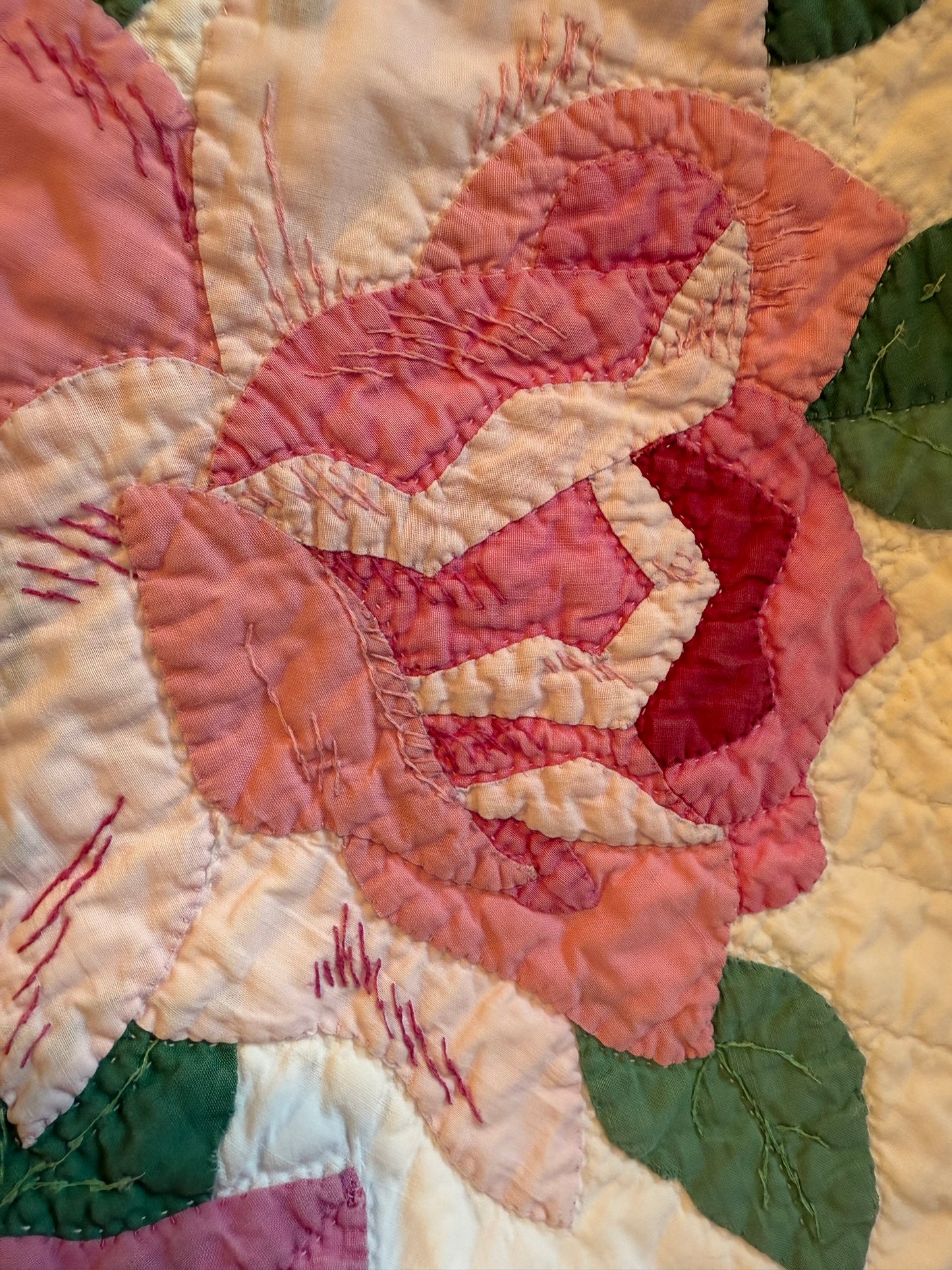 The Graceful Rose Applique Quilt
