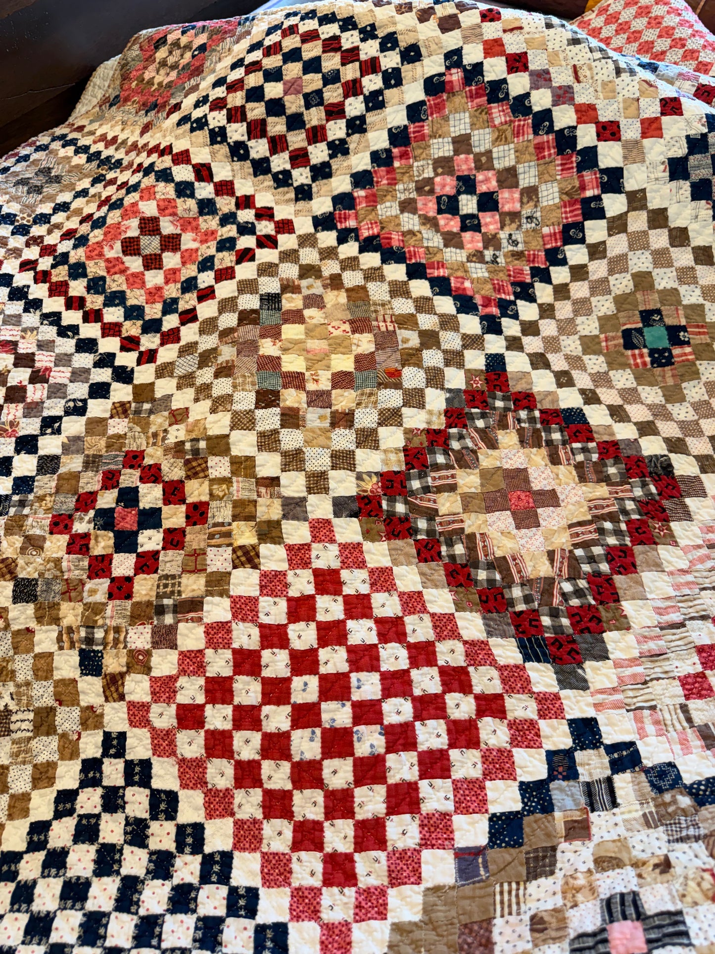 Amazing 9040 plus Blocks, One Patch 3/4 Inch Blocks Patchwork Quilt