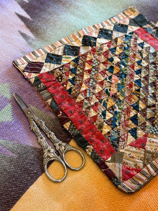 Fantastic Patchwork Doll Quilt-Dated and More